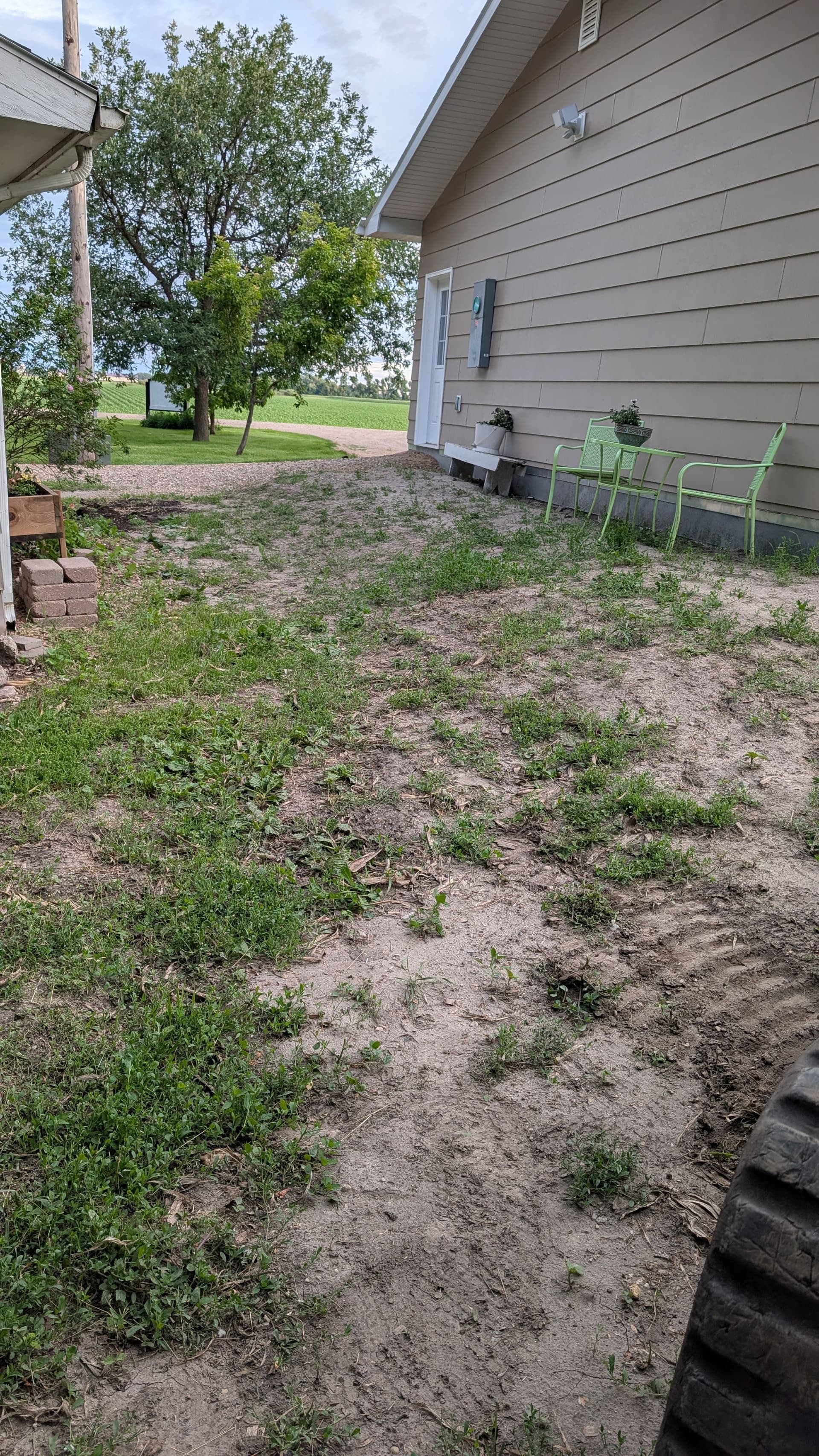 Yard Regrade and Drainage Fix in Grafton, ND