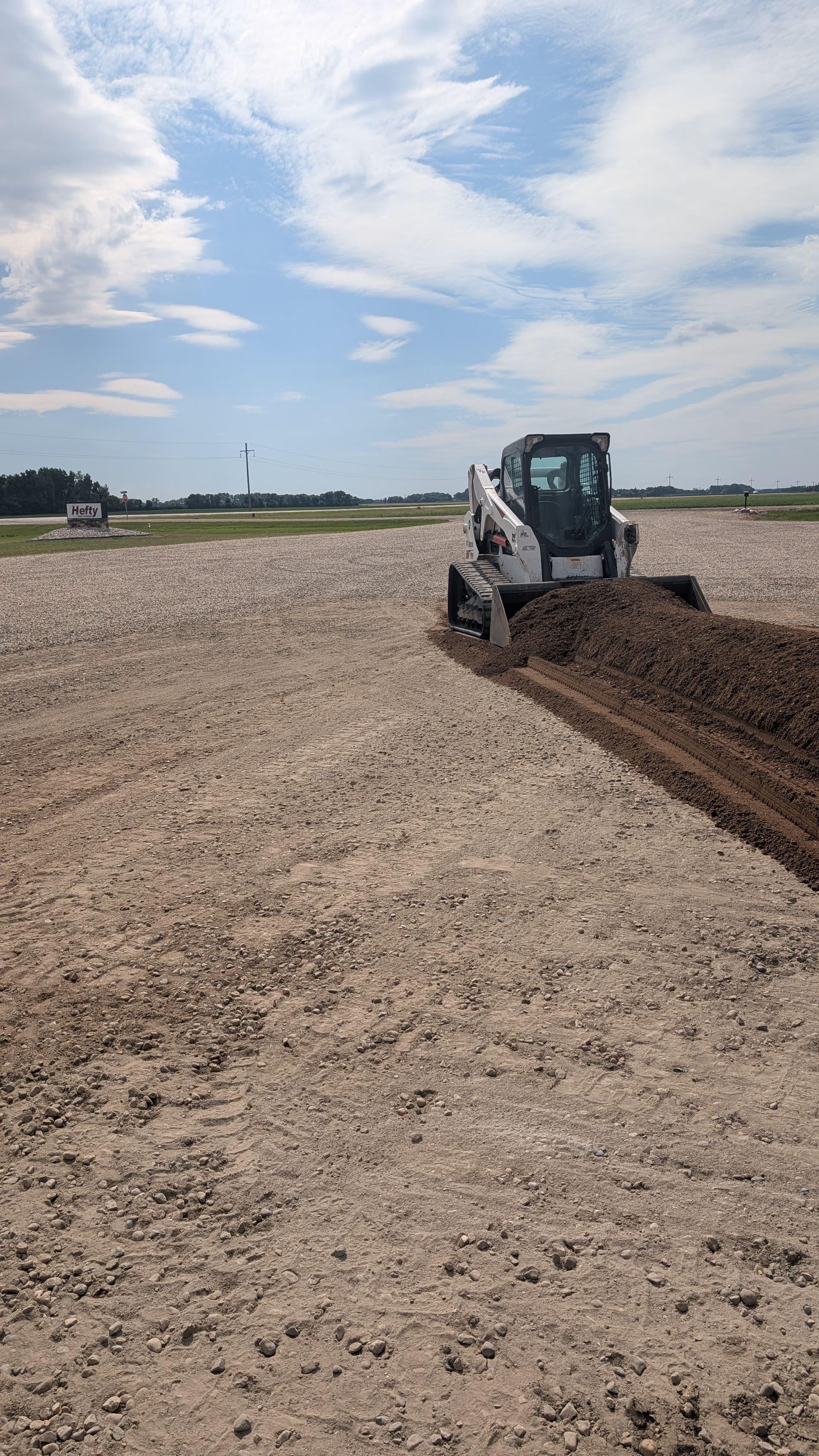 Gallery photos for Concrete Demo and Gravel Pad Work at Hefty Seed: Image #7