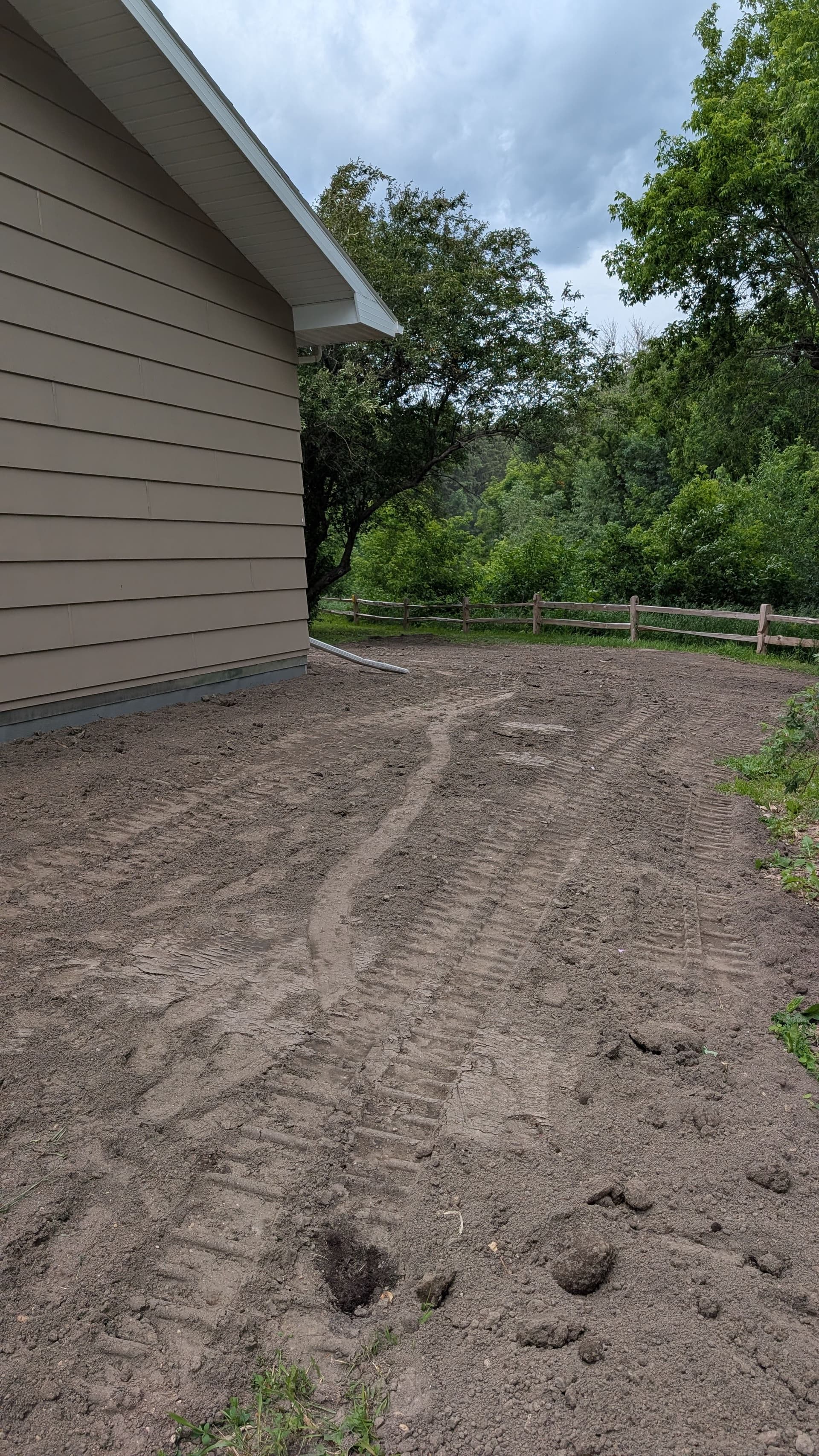 Yard Regrade and Drainage Fix in Grafton, ND