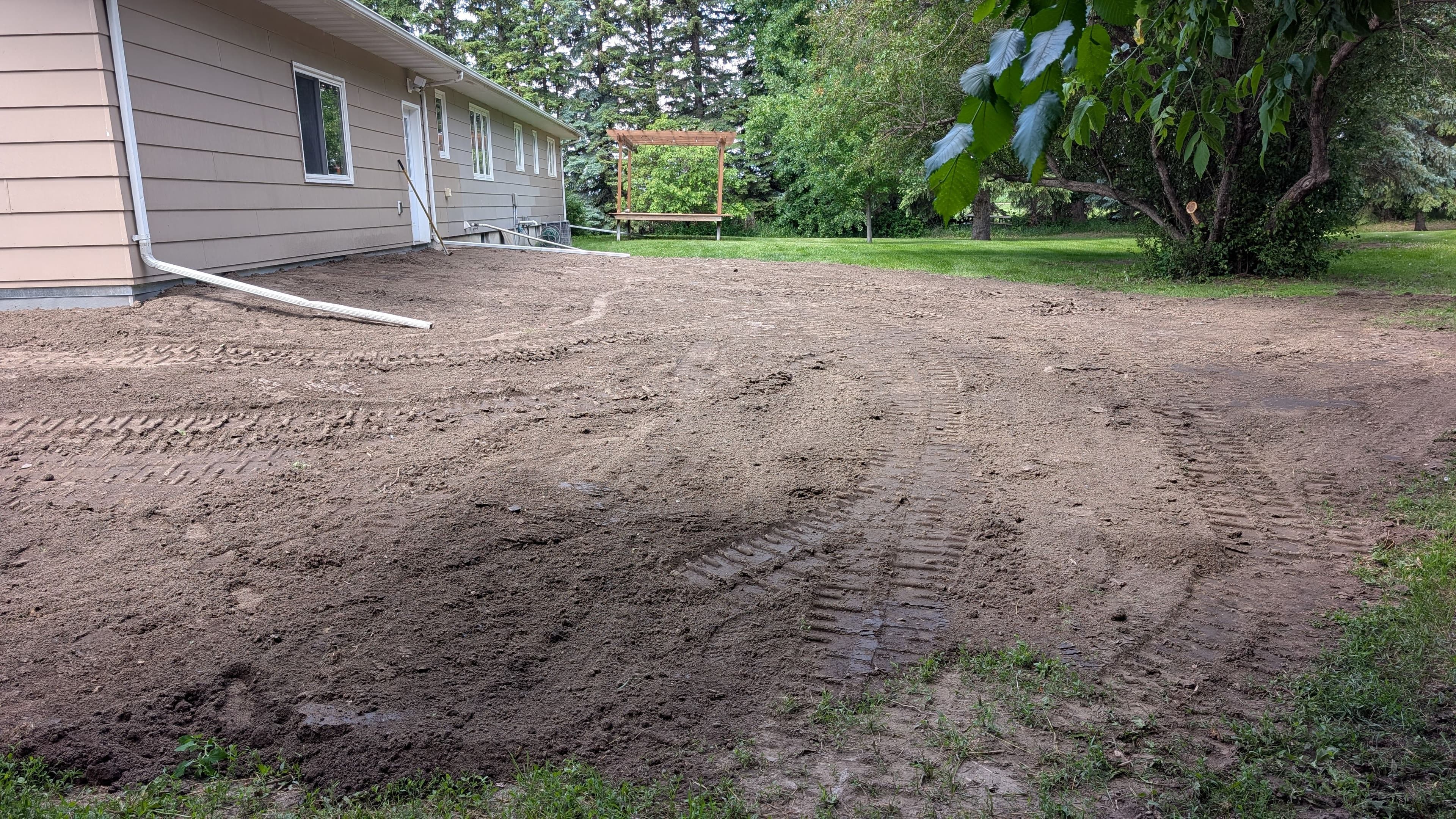Project Yard Regrade and Drainage Fix in Grafton, ND image