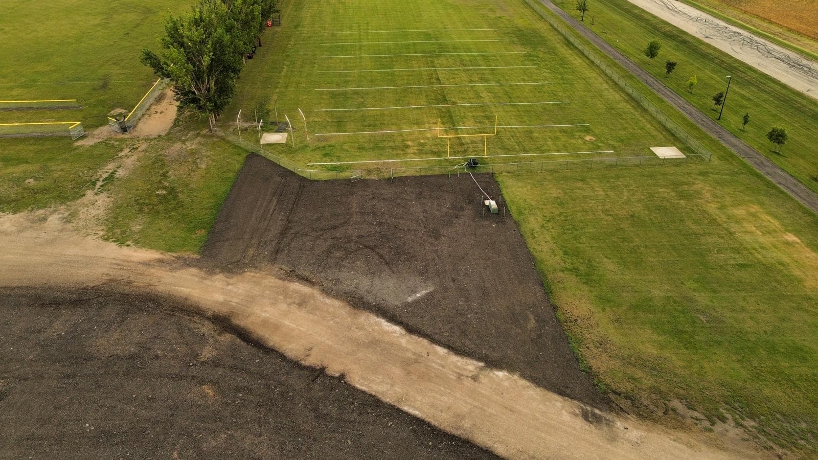 Gallery photos for Parking Lot Expansion at Grafton High School Using Asphalt Millings: Image #3