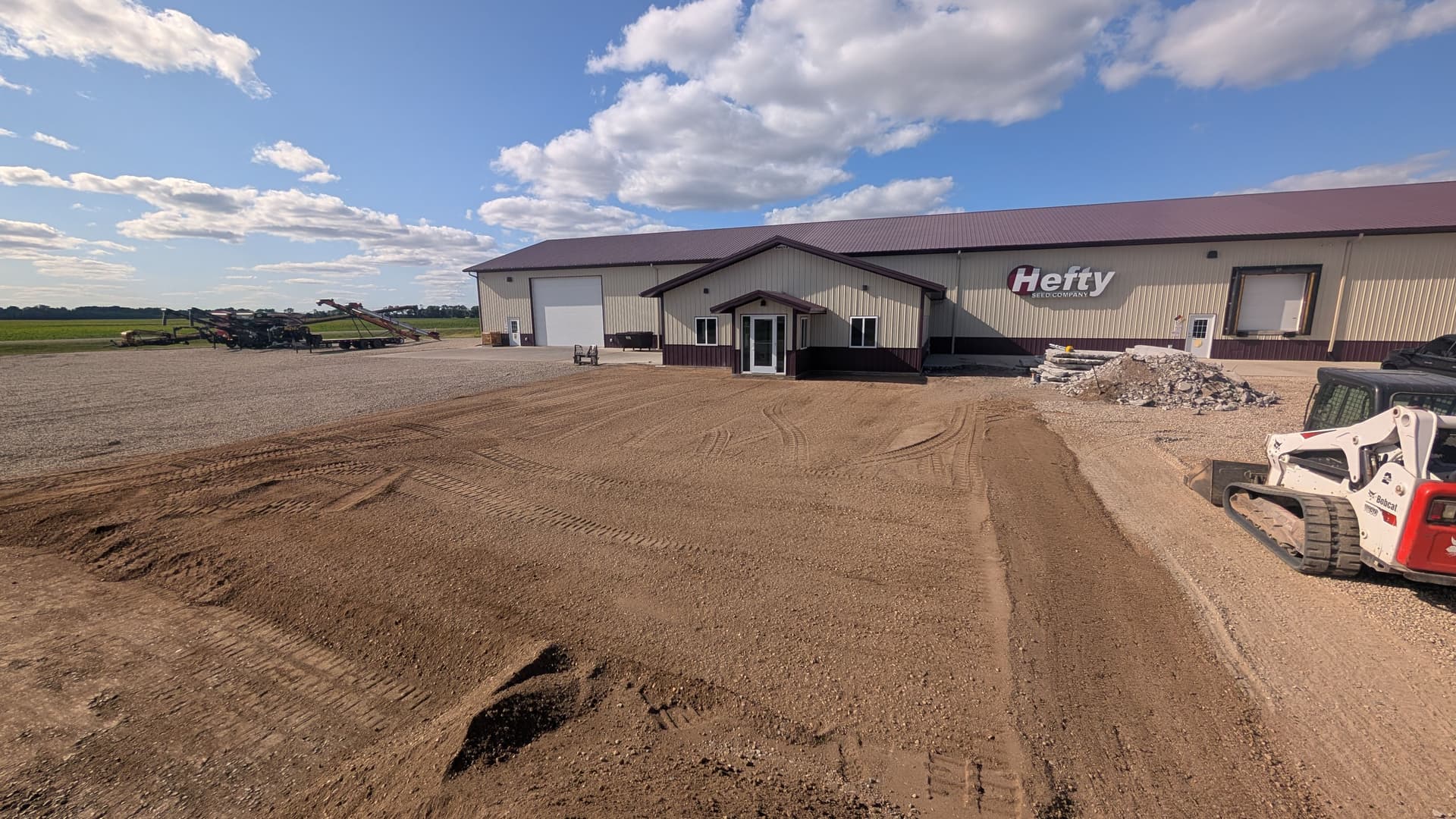 Gallery photos for Concrete Demo and Gravel Pad Work at Hefty Seed: Image #8