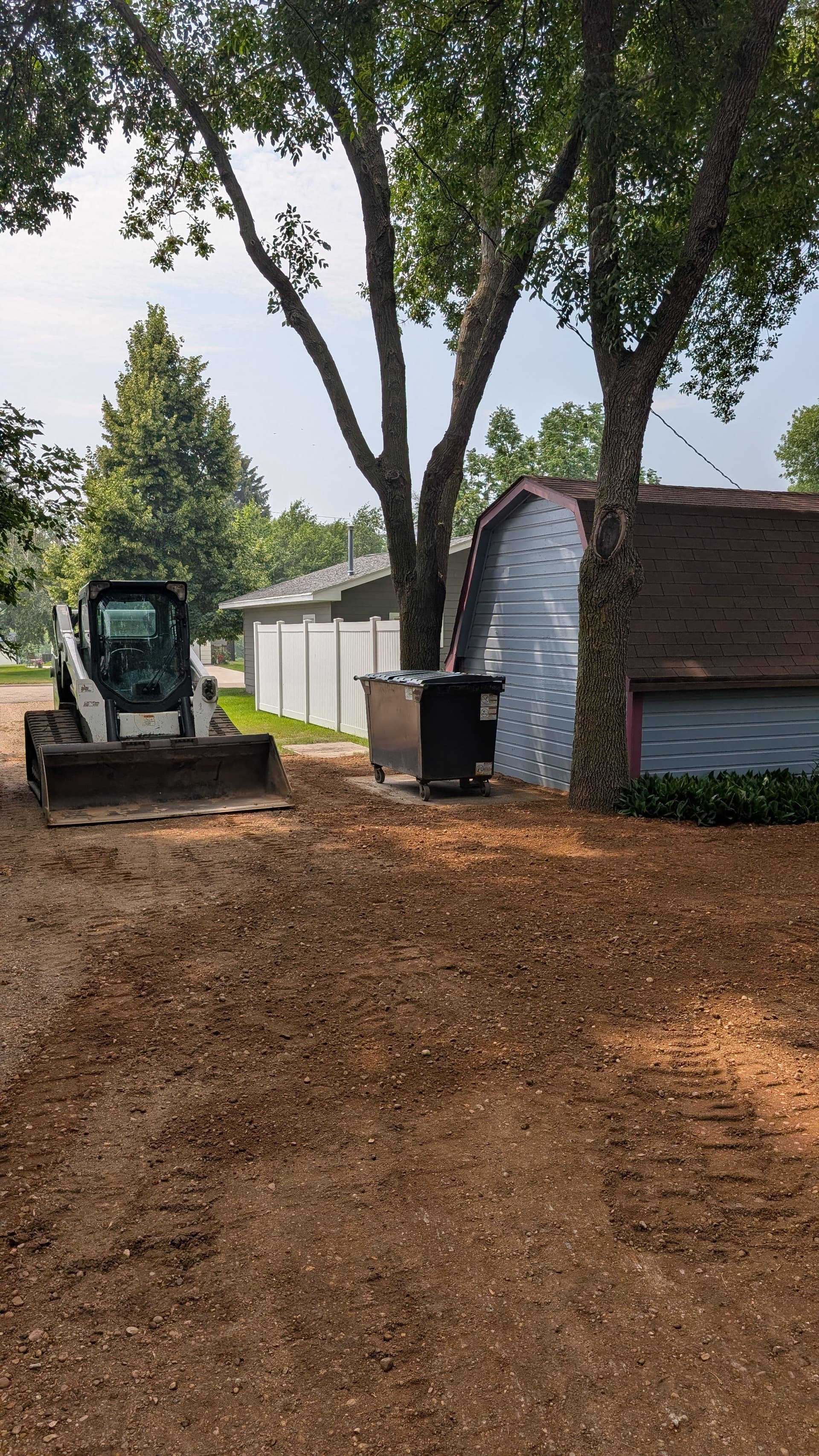 Gallery photos for Gravel Parking Pad Cleanup and Site Prep Done Right: Image #4