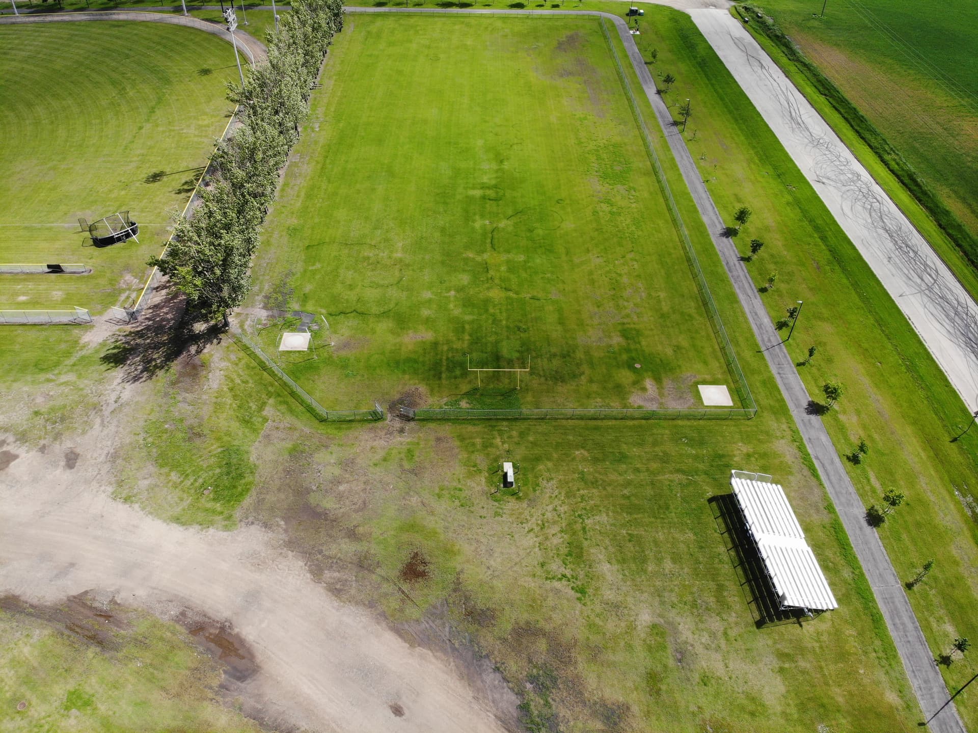 Gallery photos for Parking Lot Expansion at Grafton High School Using Asphalt Millings: Image #2